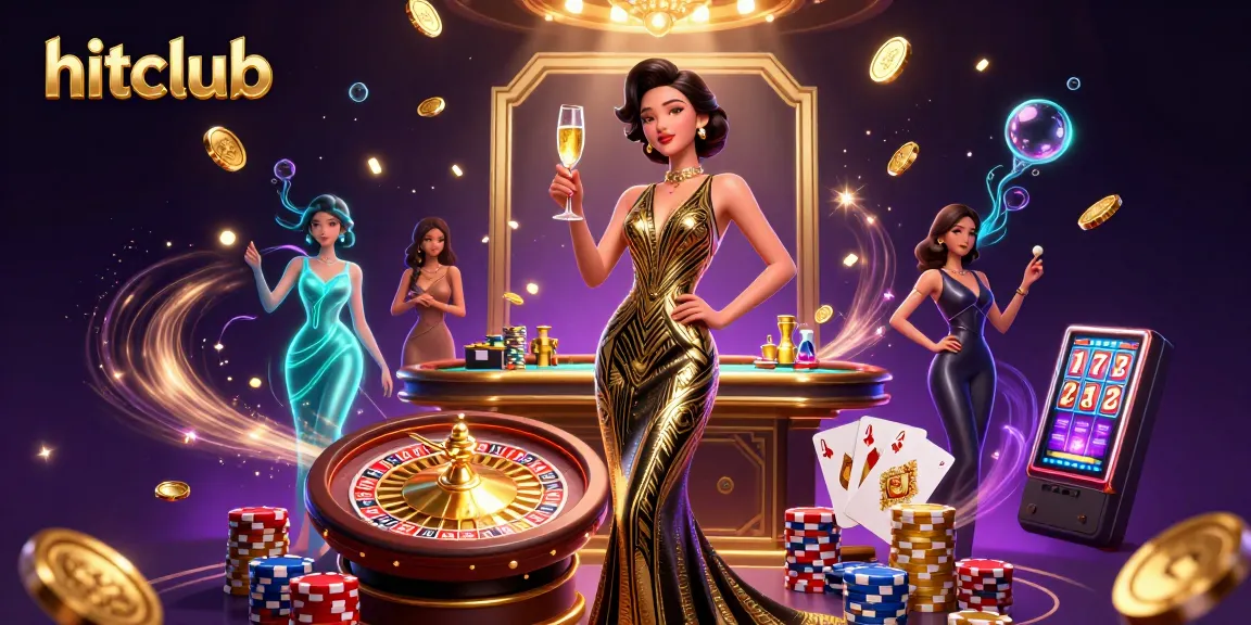 Experience thrilling gameplay at hitclub with elegant casino visuals and dazzling gaming elements.