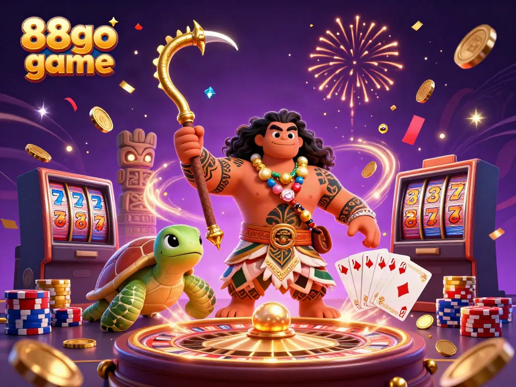 Experience the excitement of the 88go game with vibrant characters and thrilling casino elements.