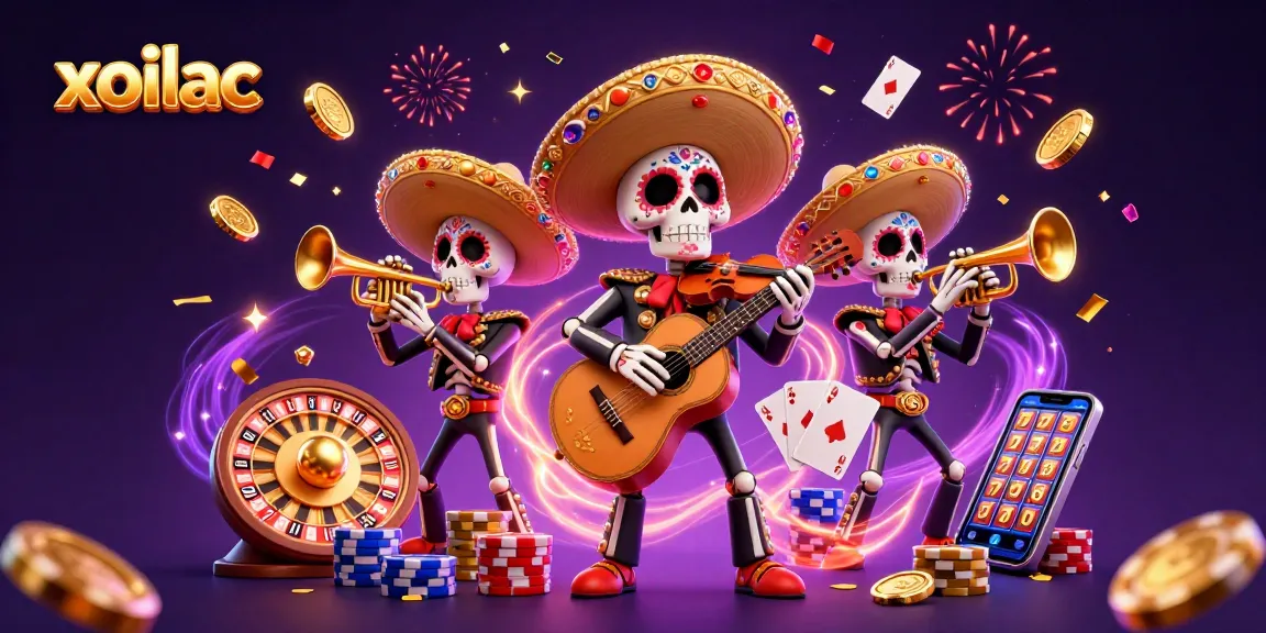 Experience the excitement of xoilac with dynamic slots, coins, and colorful casino elements.