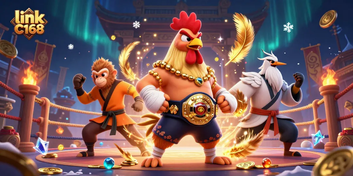 Experience exciting gameplay with link C168 in this dynamic casino-themed illustration.